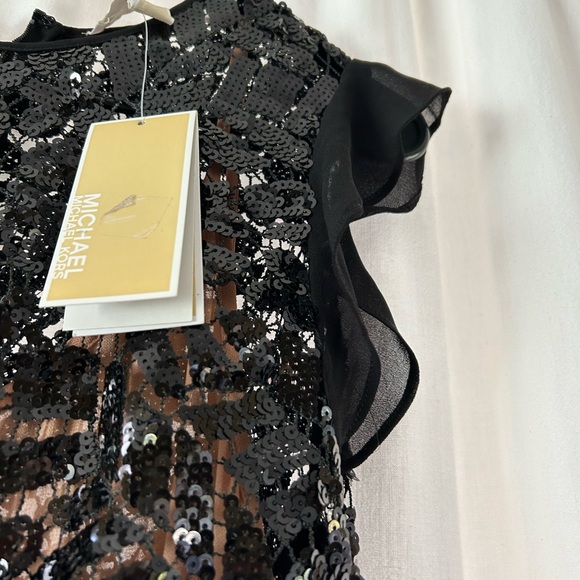 MICHAEL KORS black sequin jumpsuit - Picture 6 of 13